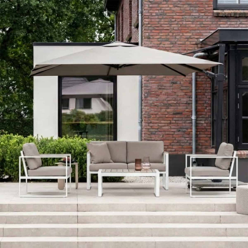 Cobo lounge set white