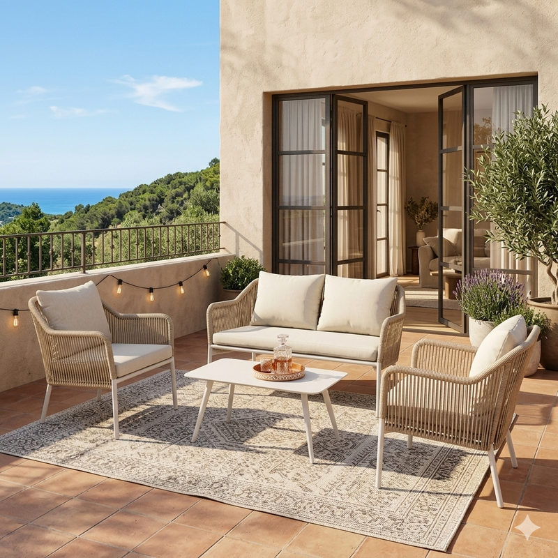 Balo outdoor lounge set beige