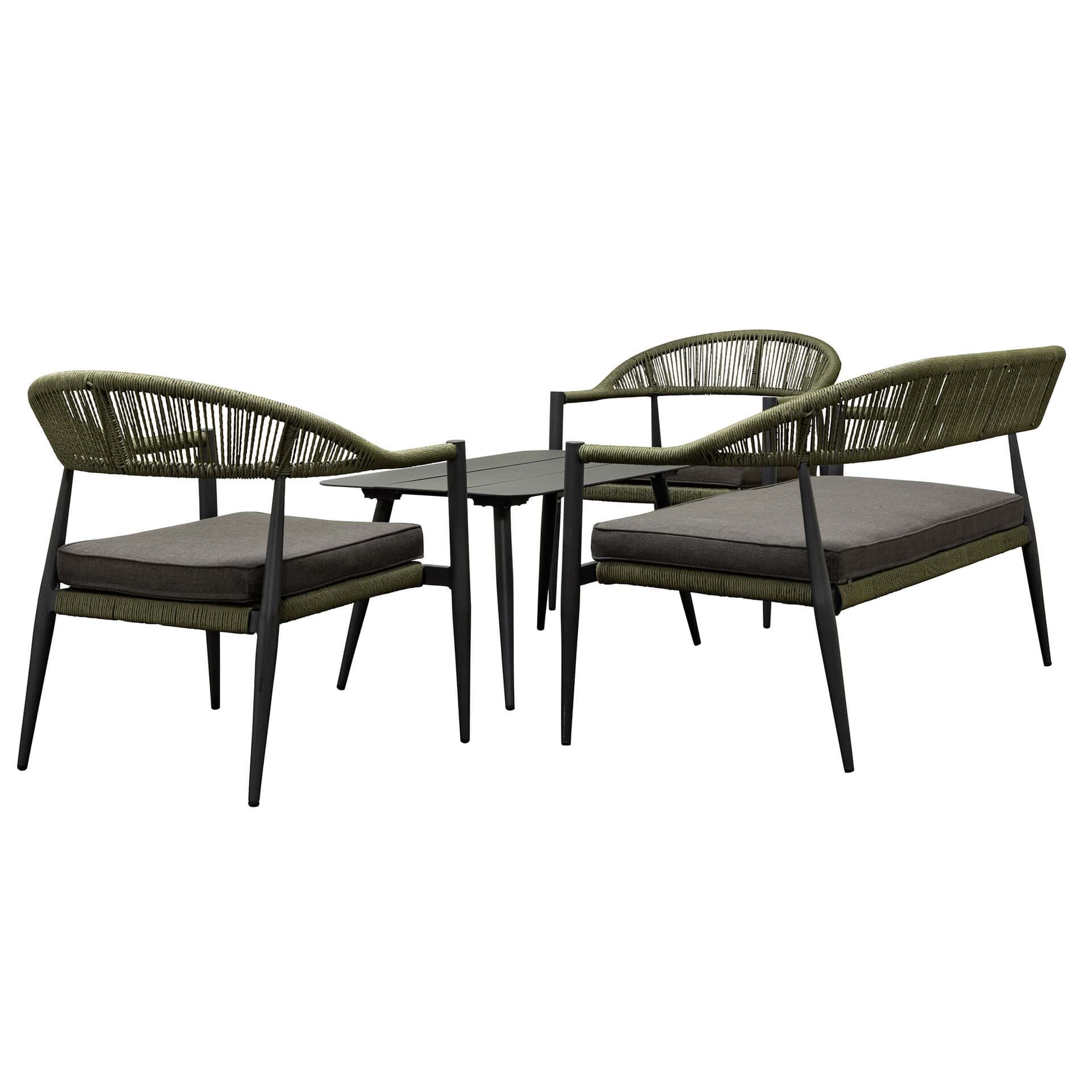 Oliver outdoor lounge set olive