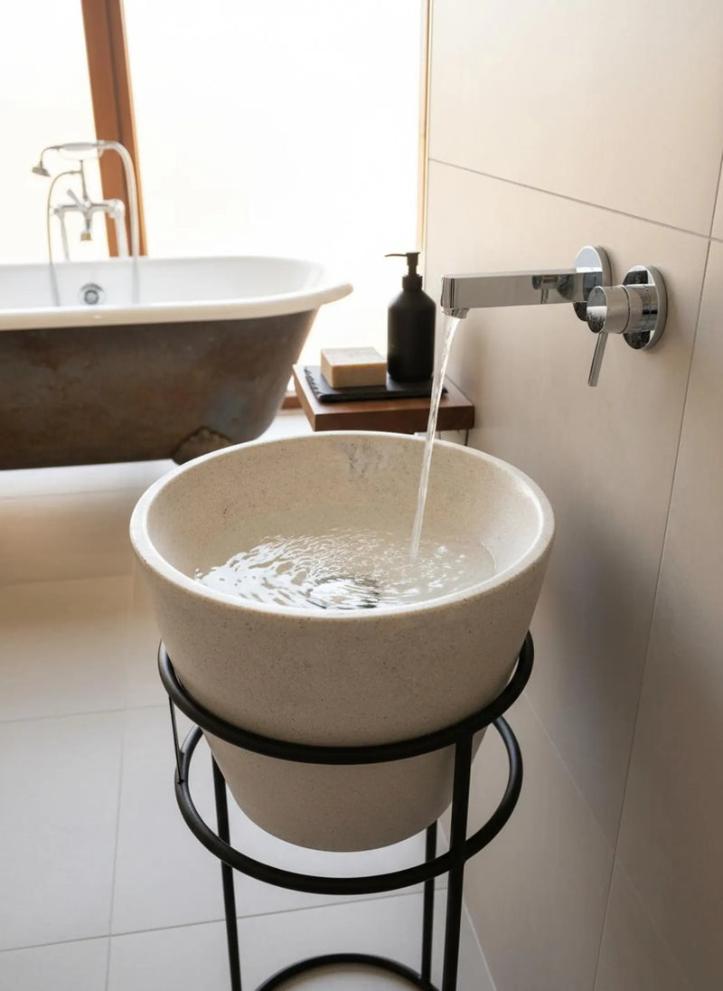 THE EGG CONCRETE SINK