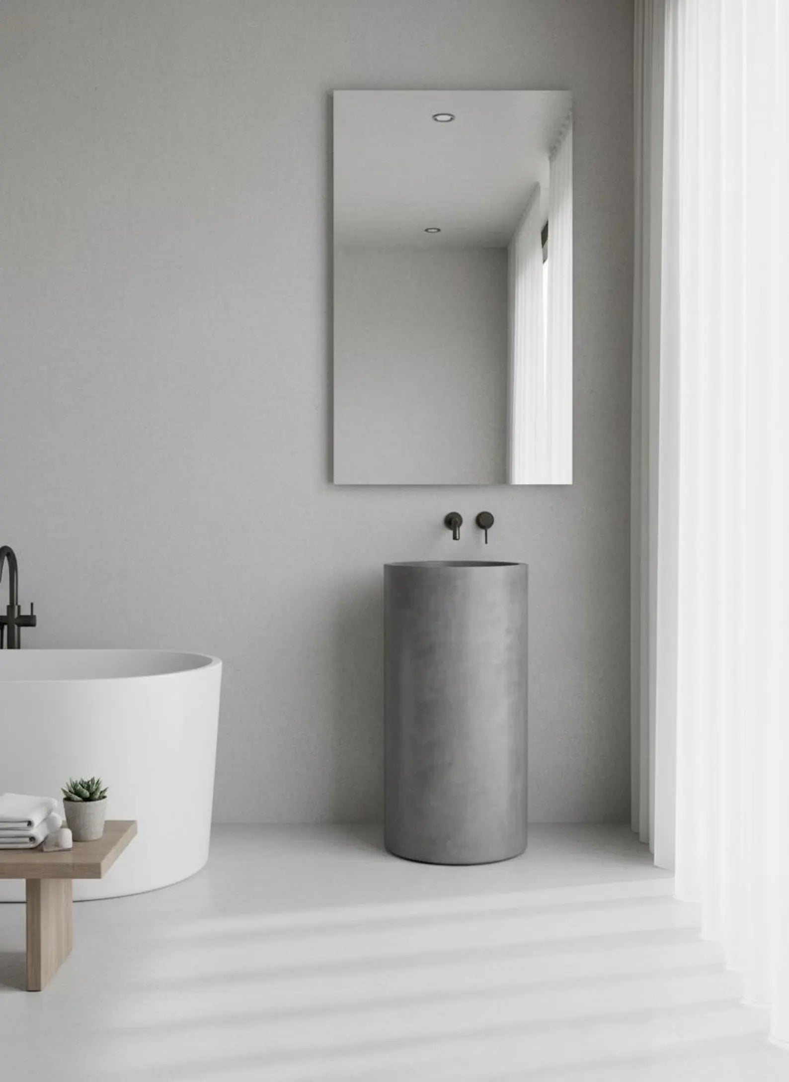 THE CONE CONCRETE SINK