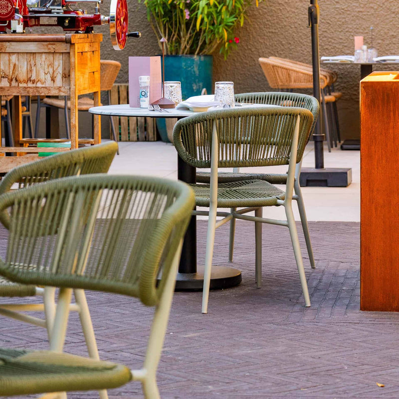 Jason zunanji stol zelen